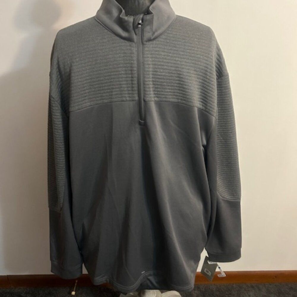 PGA Tour Gray quarter zip sweater, size XL